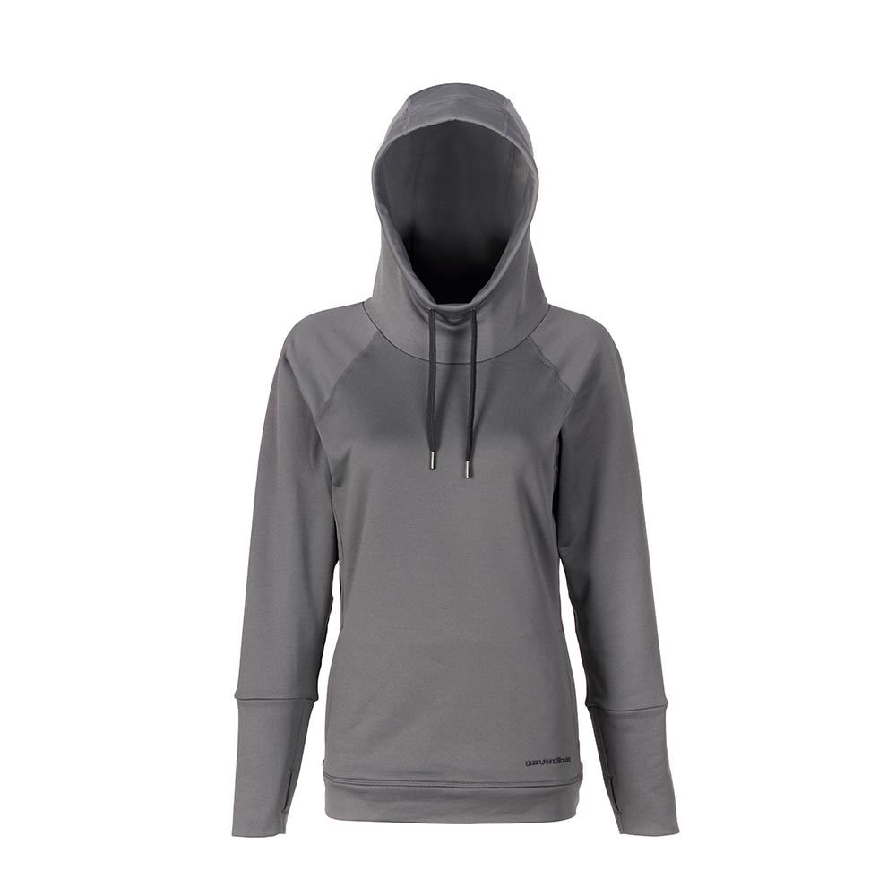 Grundens Maris Hoodie Women's in Charcoal